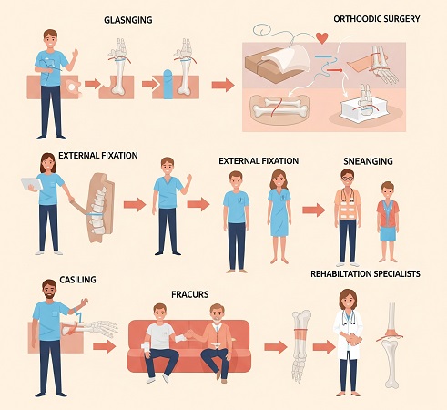Fracture Management at Panchsheel Ortho & Physio