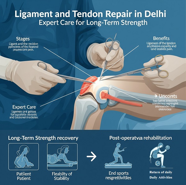 Ligament and Tendon Repair at Panchsheel Ortho & Physio